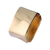 Pulseira Bracelete Dourado Brilhante ZeraStock Square