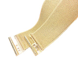 Cinto Feminino Dourado Elástico ZeraStock Griss